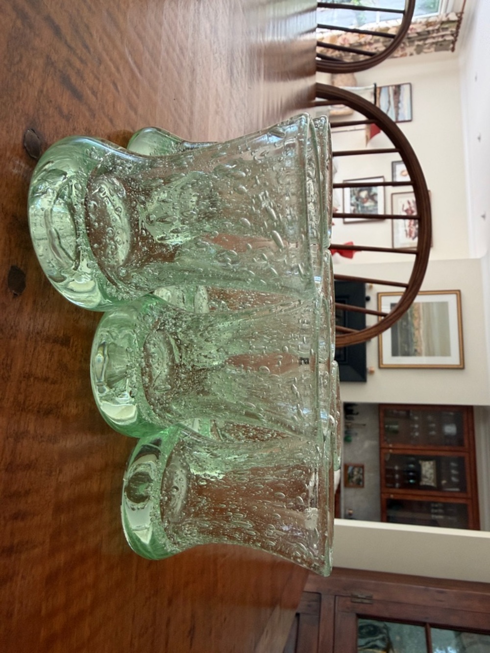 Set of 6 Vintage La Verrerie de Biot Glass Vodka/Liqueur Glasses